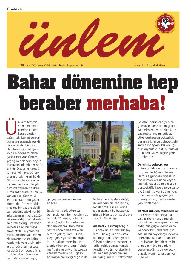Sayı 11 kapağı