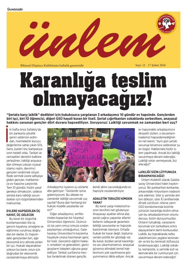 Sayı 12 kapağı