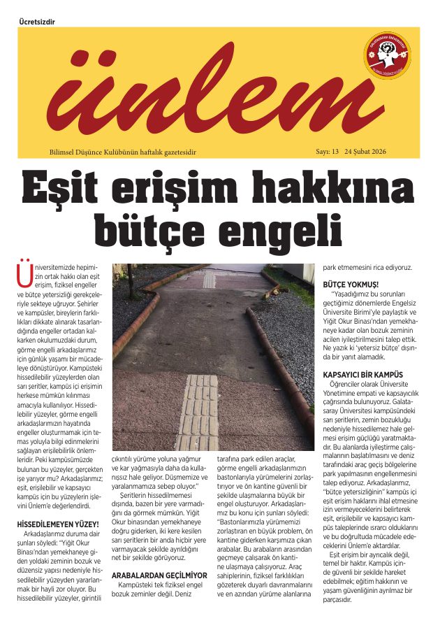 Sayı 13 kapağı