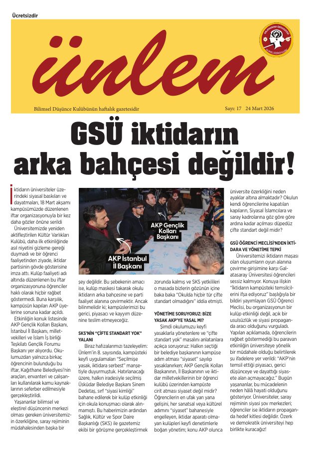 Sayı 17 kapağı