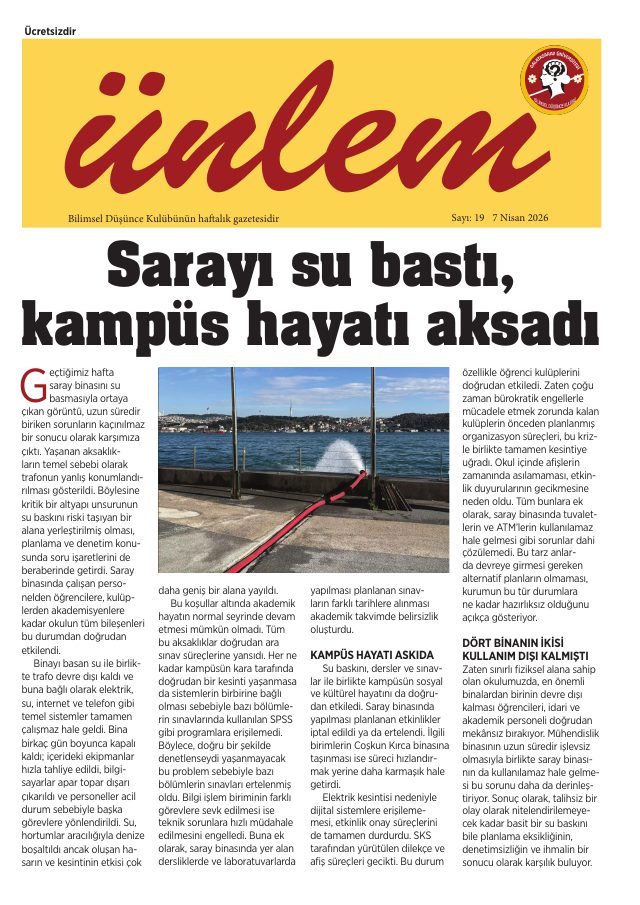 Sayı 19 kapağı