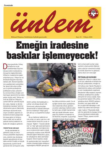 Sayı 23 kapağı