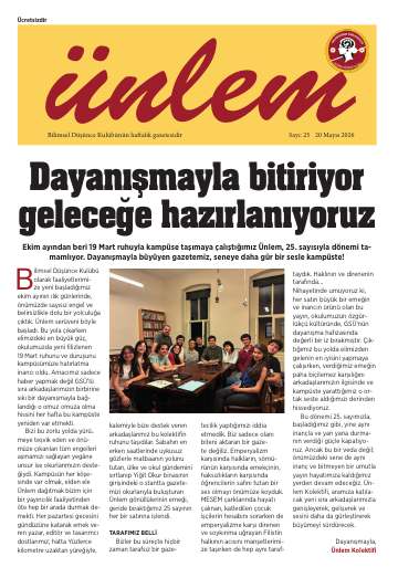 Sayı 25 kapağı