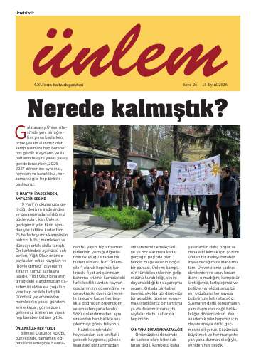 Sayı 26 kapağı