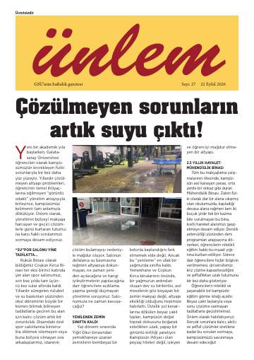 Sayı 27 kapağı