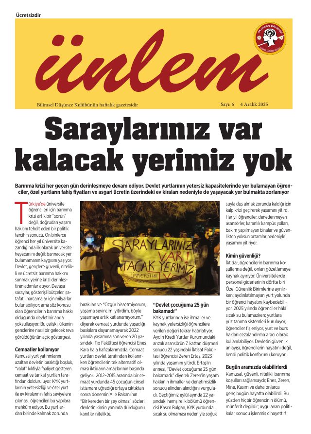 Sayı 6 kapağı