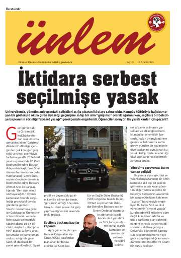 Sayı 8 kapağı